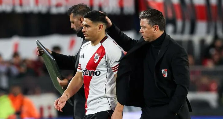 Imagen de Cuántos partidos se perderá Maxi Salas en River