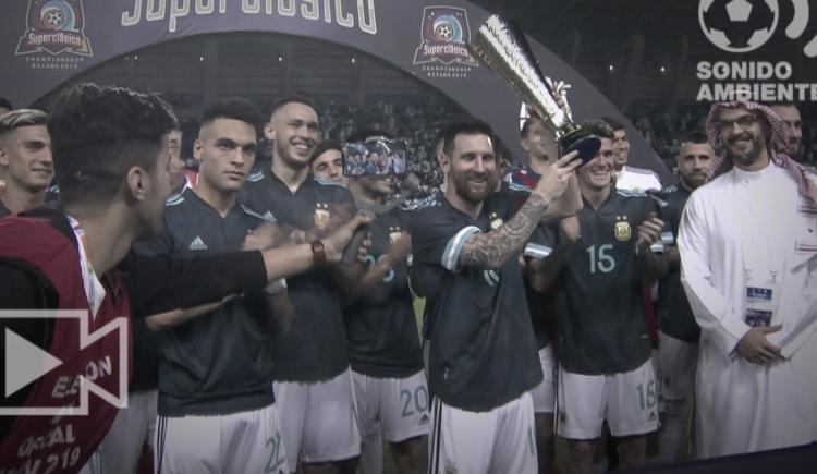 Imagen de De la mano de Messi, Argentina superó a Brasil