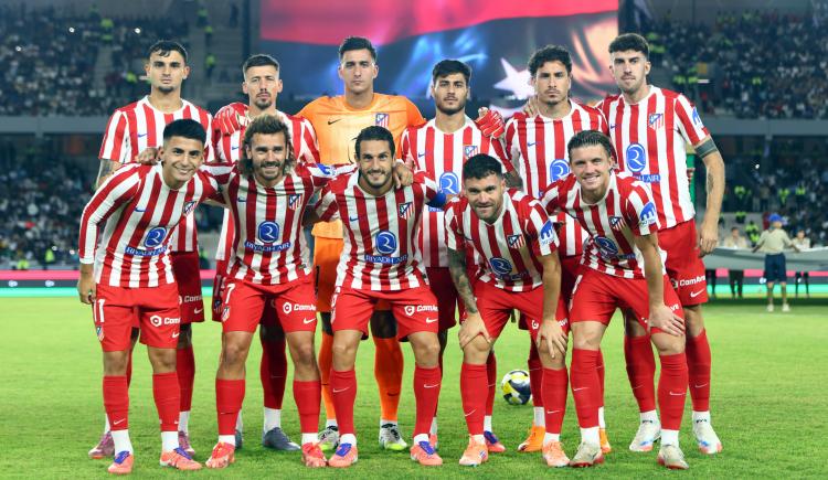 Imagen de Tras ser desafectado de la Selección, Thiago Almada fue titular en Atlético de Madrid - Inter en Libia