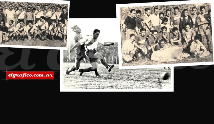 Imagen de 1937. River Plate venció en el clásico Boquense