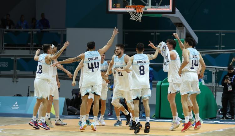 Imagen de Argentina venció a Venezuela y ganó el oro en básquet