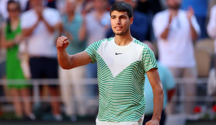 Imagen de Carlos Alcaraz se metió entre los ocho mejores de Roland Garros