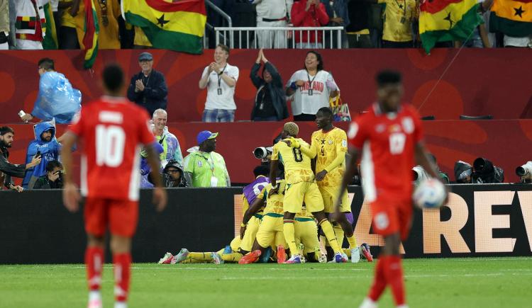 Imagen de En el último minuto, Ghana derrotó 1-0 a Panamá en Toronto