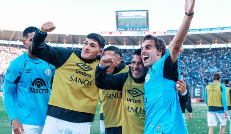 Imagen de Que bien Te-vez, Pirata: Belgrano dio el golpe ante Talleres y se clasificó a los cuartos de final del Apertura
