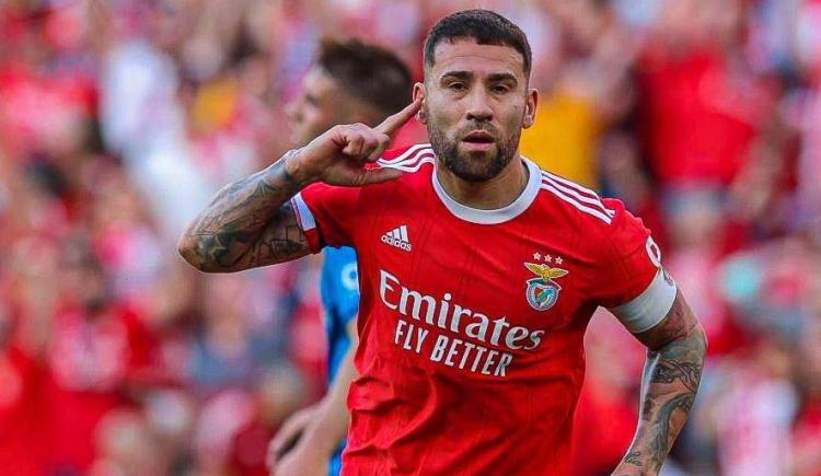 Imagen de Nicolás Otamendi le dio el triunfo a Benfica, que sostiene la ventaja en la cima