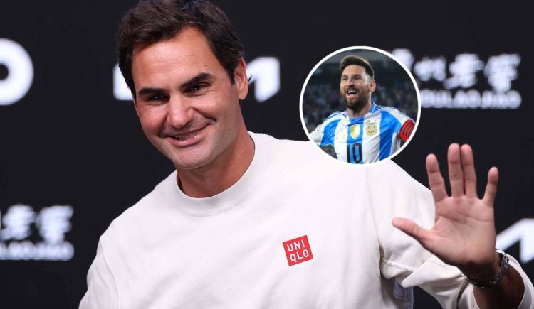 Imagen de El GOAT habló del GOAT: qué dijo Roger Federer sobre Lionel Messi
