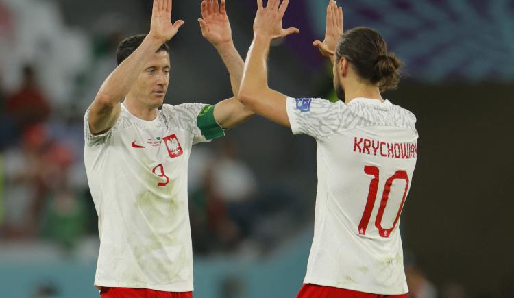 Imagen de Polonia le ganó 2 a 0 a  Arabia Saudita en un partido clave para Argentina