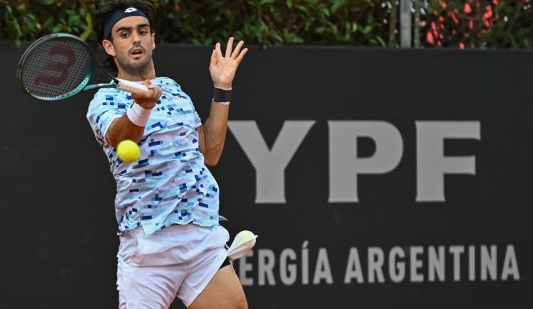 Imagen de Bauti Torres, último invitado para el main draw del Rosario Challenger