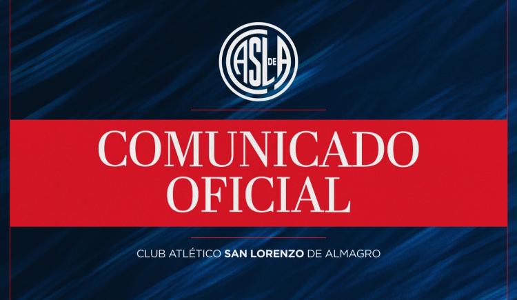 Imagen de San Lorenzo dio su versión sobre el caso Matías Reali