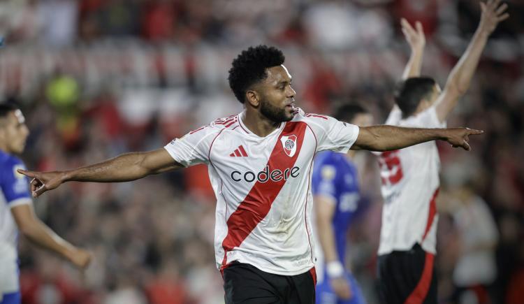 Imagen de Los goles del vibrante primer tiempo entre River y Atlético Tucumán