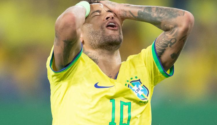 Imagen de La dura queja de Neymar tras el empate de Brasil: "Es algo muy triste"