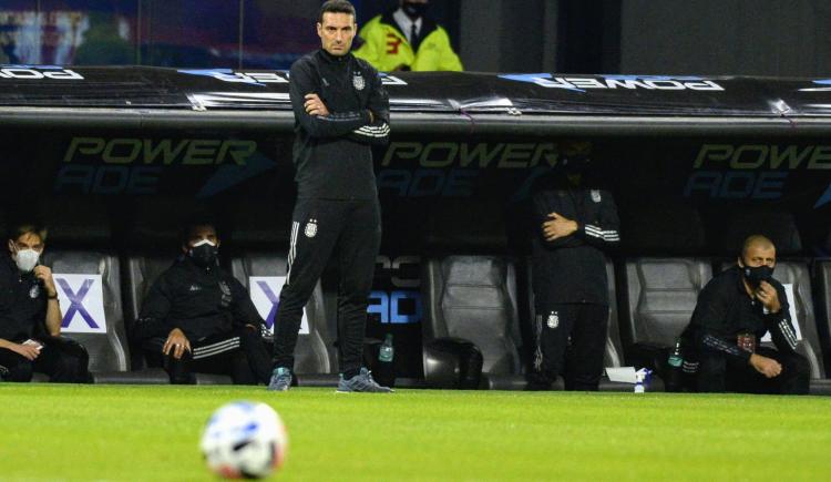 Imagen de A SCALONI LE LLEGÓ LA HORA