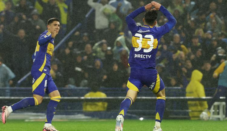 Imagen de Brian Aguirre tuvo su bautismo goleador en Boca
