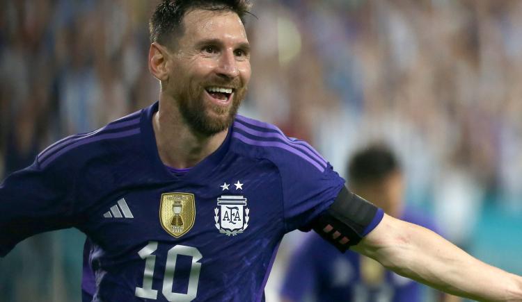 Imagen de Argentina goleó a Honduras con un doblete de Messi