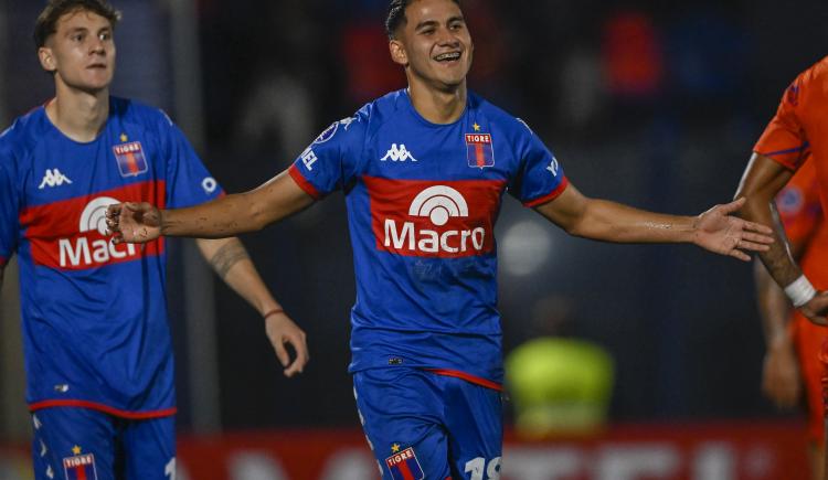 Imagen de Blas Armoa, el paraguayo récord en la historia de Tigre