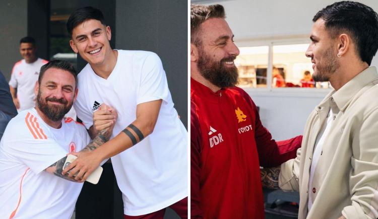 Imagen de Los mensajes de Dybala y Paredes para Daniele De Rossi, tras ser despedido de Roma