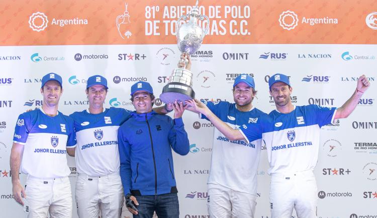 Imagen de LA ELLERSTINA SE CONSAGRÓ EN EL ABIERTO DE TORTUGAS