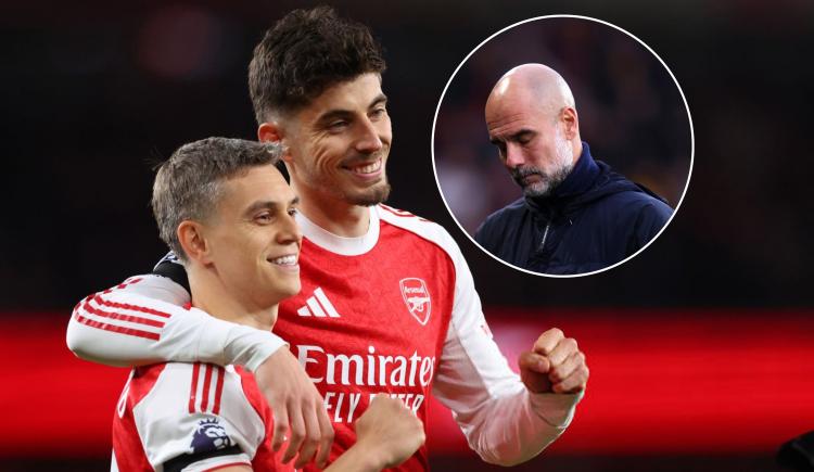 Imagen de ¡Arsenal campeón de la Premier League!: Manchester City empató con Bornemouth y se despidió del título