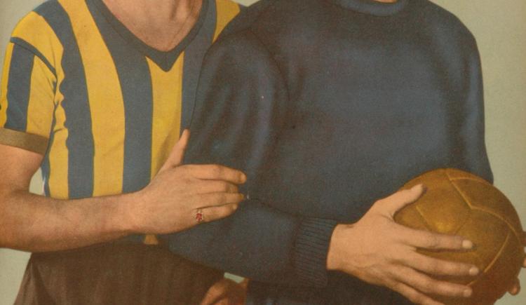 Imagen de 7 de julio de 1944, Rubén Bravo y Héctor Ricardo en Central