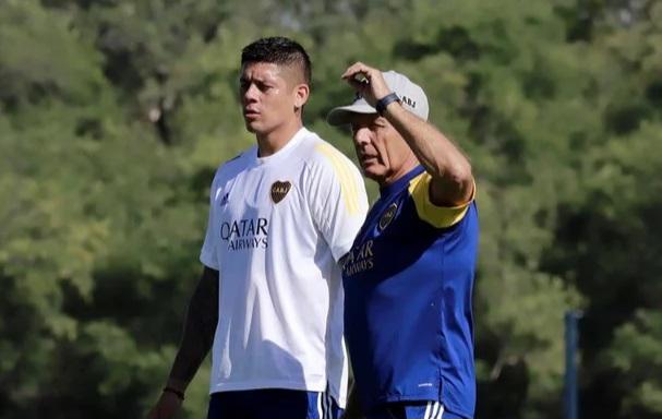 Imagen de Tensión en Boca: Russo marginó a Marcos Rojo tras una fuerte discusión