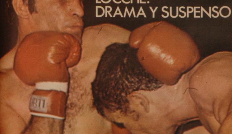 Imagen de 6 de abril de 1971, Nicolino en su defensa más complicada