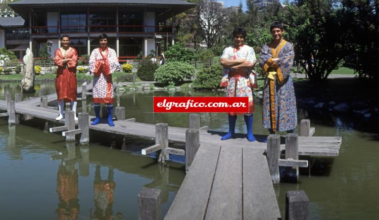 Imagen de 1994. Vélez se ponía a punto para ir a Japón