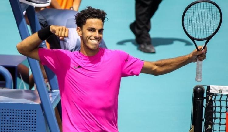 Imagen de Francisco Cerúndolo, el hombre récord del Miami Open