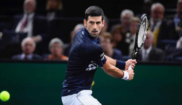 Imagen de NOVAK DJOKOVIC APARECE ANOTADO EN PARIS BERCY