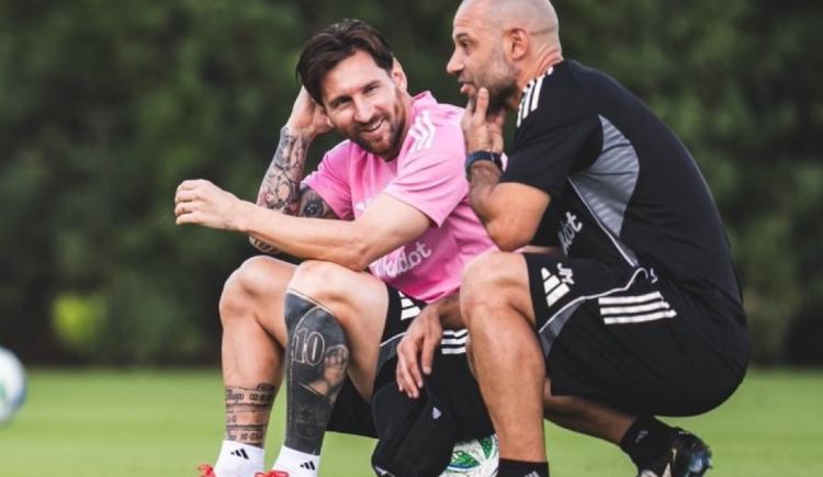 Imagen de Javier Mascherano confesó por qué Messi no viajó a Houston