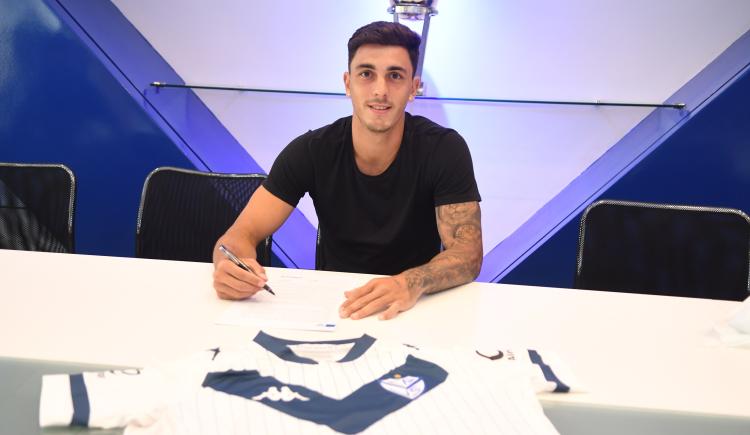 Imagen de JOEL SOÑORA FIRMÓ CON VÉLEZ