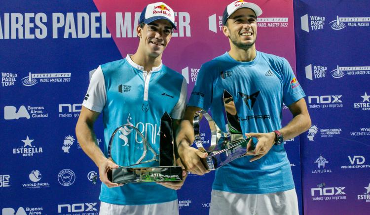 Imagen de Lebrón-Galán, arrasadores en el Buenos Aires Padel Master