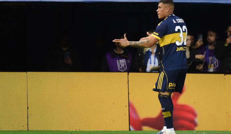 Imagen de La confesión de Ayrton Costa tras marcar el gol de la clasificación en Boca