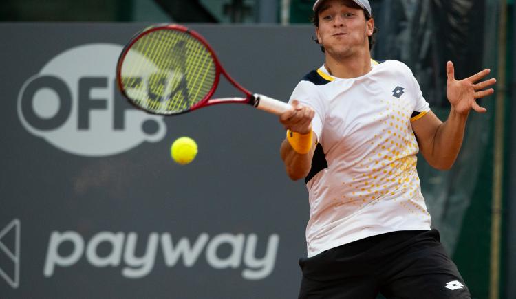 Imagen de Challenger de Buenos Aires: Darderi dio el gran golpe de la jornada