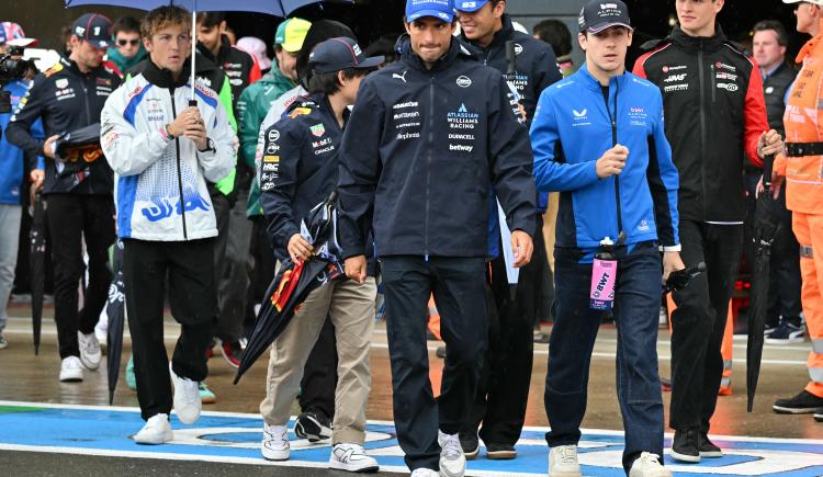 Imagen de Franco Colapinto no pudo largar en el Gran Premio de Silverstone
