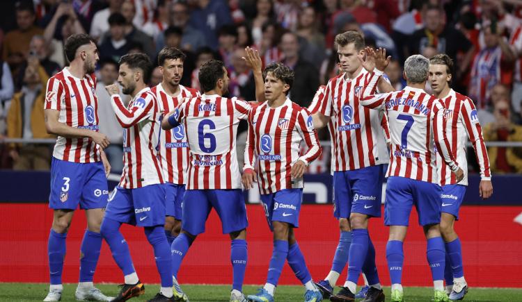 Imagen de El Atlético de Madrid de Simeone cortó su mala racha y quedó muy cerca de clasificarse a la próxima Champions