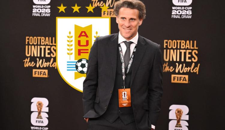 Imagen de Diego Forlán fue presentado como nuevo entrenador de la Selección Uruguaya