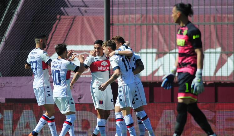 Imagen de Tigre le dio otro golpe a Lanús