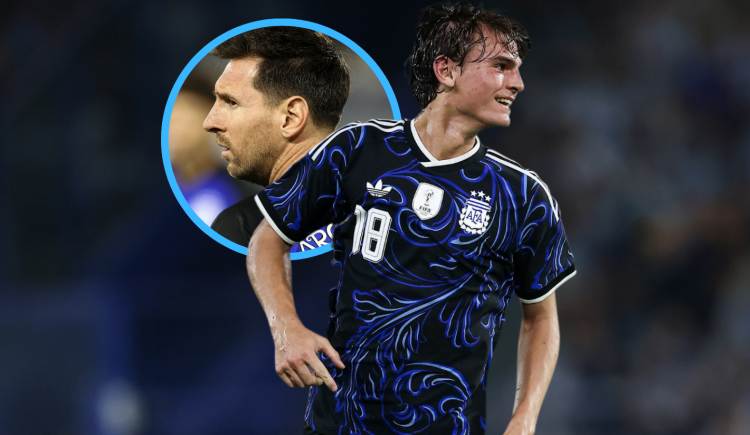 Imagen de Argentina rompe el molde: Nicolás Paz anota de tiro libre y se suma a la selecta lista de goleadores sin el sello de Messi
