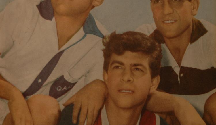 Imagen de 27 de enero de 1960, las figuras del ascenso