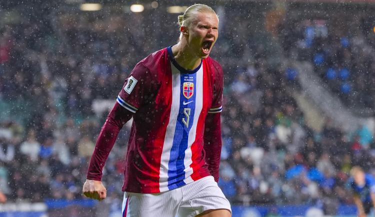 Imagen de Erling Haaland, cada vez más cerca de jugar su primer Mundial