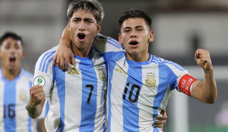 Imagen de Argentina le ganó un partidazo a Uruguay y puso un pie en el Mundial Sub 20