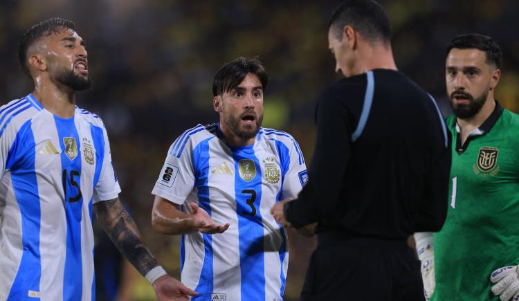 Imagen de La queja de Tagliafico por la jugada del penal y el balance final de las Eliminatorias