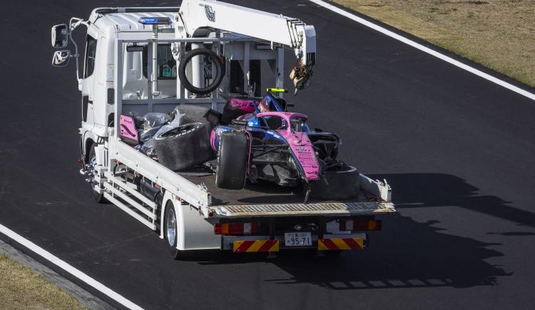 Imagen de Otro choque de Jack Doohan: destrozó su Alpine en la segunda práctica libre en Japón