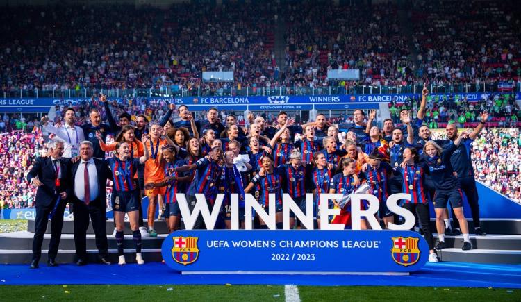 Imagen de Barcelona conquistó la Champions League femenina con una remontada increíble ante Wolfsburgo