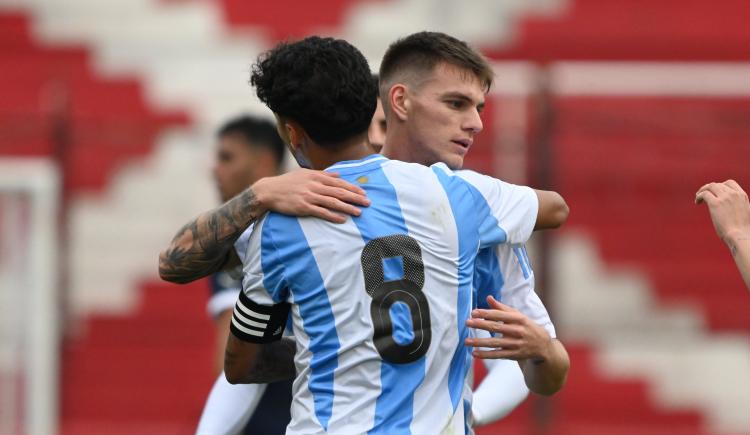Imagen de La Selección Argentina Sub 23 aplastó 4-0 a Paraguay en el Ducó