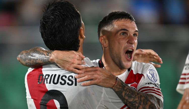 Imagen de Video: El gol de Driussi para el 1-0 de River ante Blooming