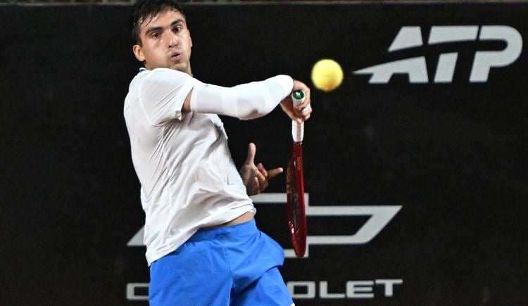 Imagen de Burruchaga brilló en el comienzo del Rosario Challenger