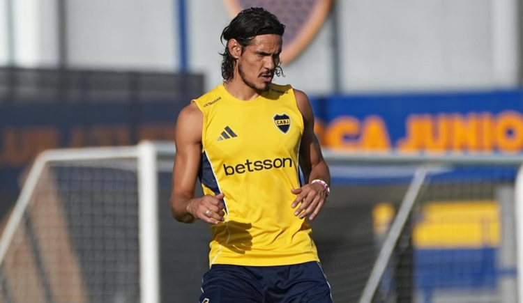 Imagen de "Seguimos": el video que compartió Edinson Cavani de su puesta a punto