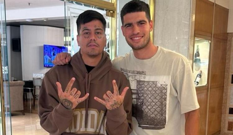 Imagen de Duki, la presencia estelar en el Argentina Open junto a Carlos Alcaraz