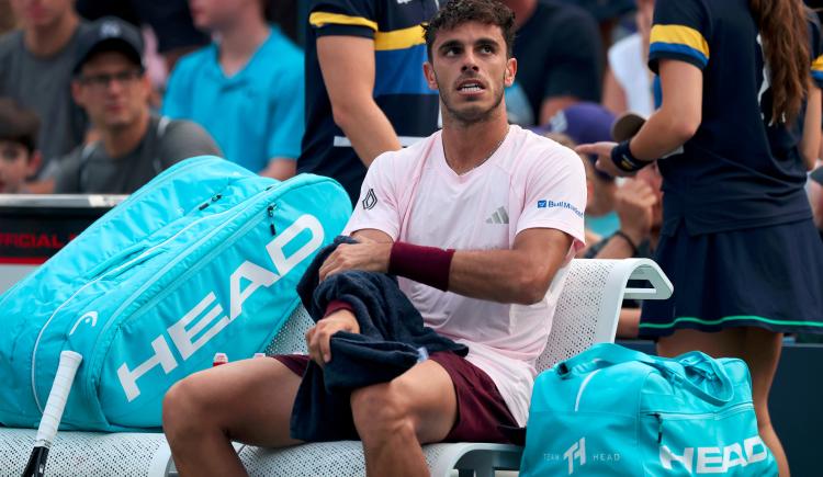 Imagen de Francisco Cerúndolo, la única alegría argentina en la jornada del US Open
